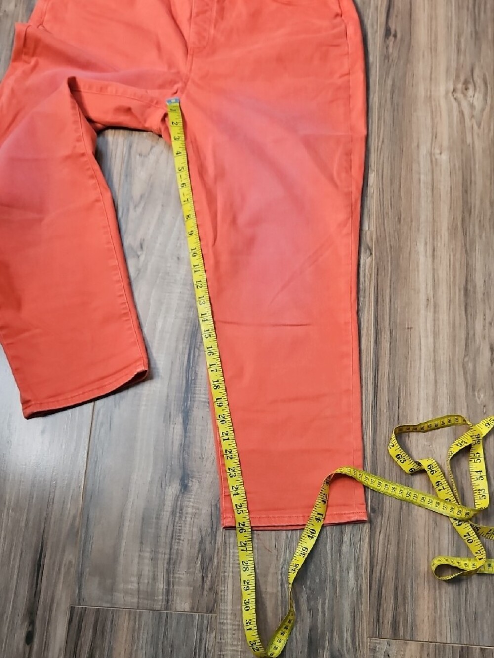 Soft Surroundings Women’s Orange Stretch Pull On Pants Large - Picture 7 of 10